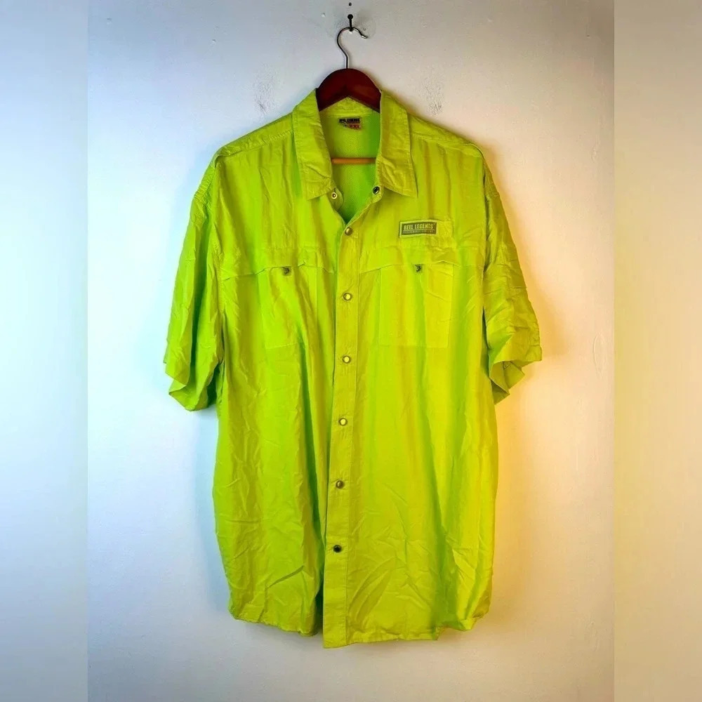 Reel Legends Button Front Fishing Shirt